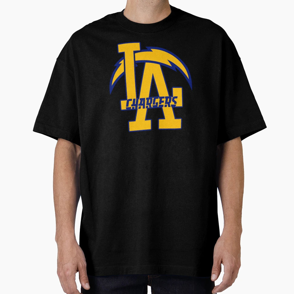Chargers Logo T-Shirt - Minimalist Print Men Women - T-Shirt, Sweatshirt, Hoodie