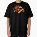 Maryland Flag Raven T-Shirt - Unique Graphic for Adults - T-Shirt, Sweatshirt, Hoodie