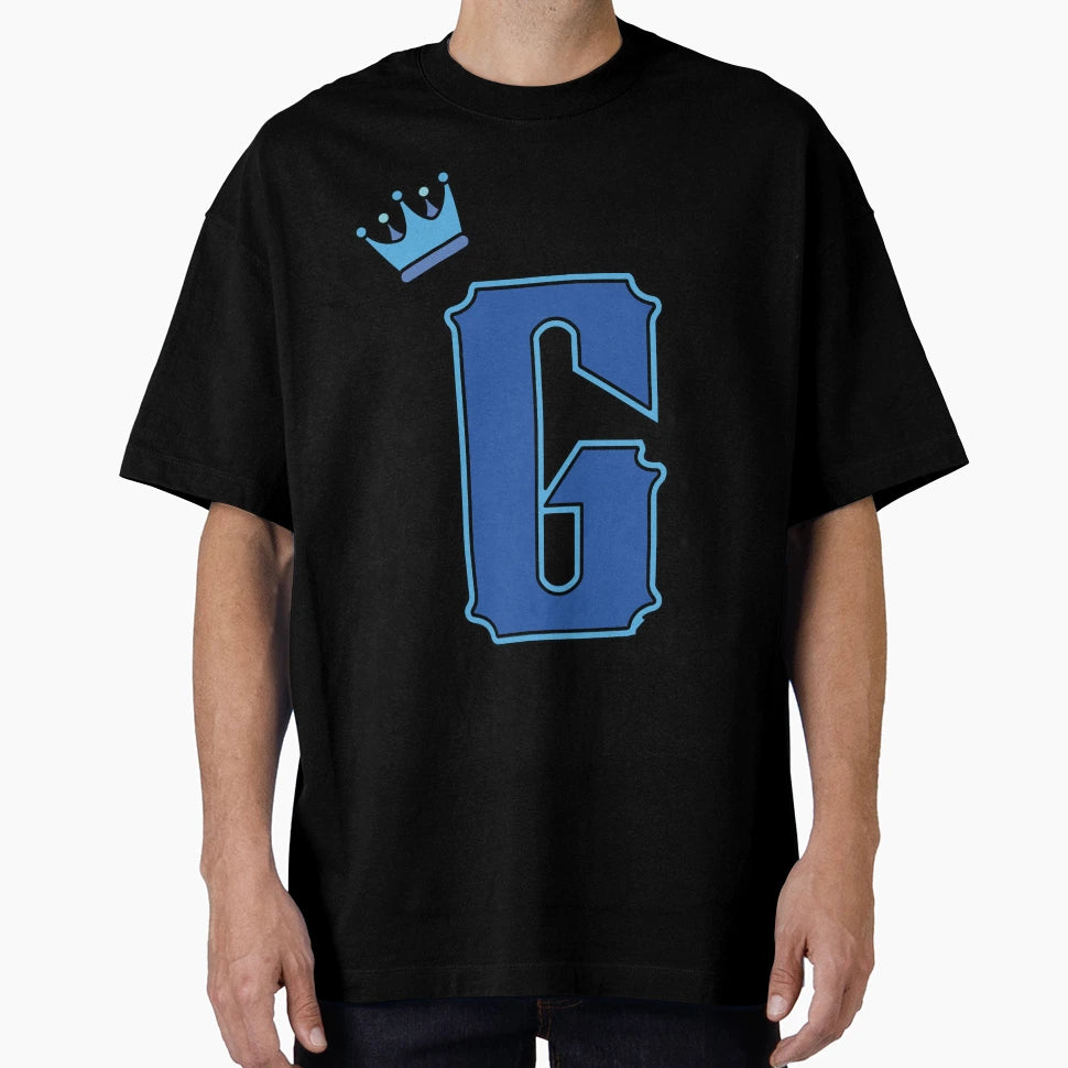 Blue Letter G T-Shirt - Aesthetic Graphic Unisex - T-Shirt, Sweatshirt, Hoodie