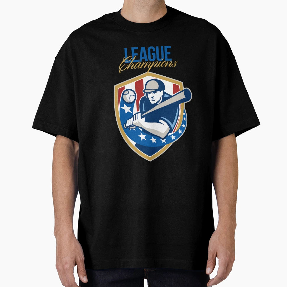 Baseball League Champions T-Shirt - Fun Novelty Design Unisex - T-Shirt, Sweatshirt, Hoodie