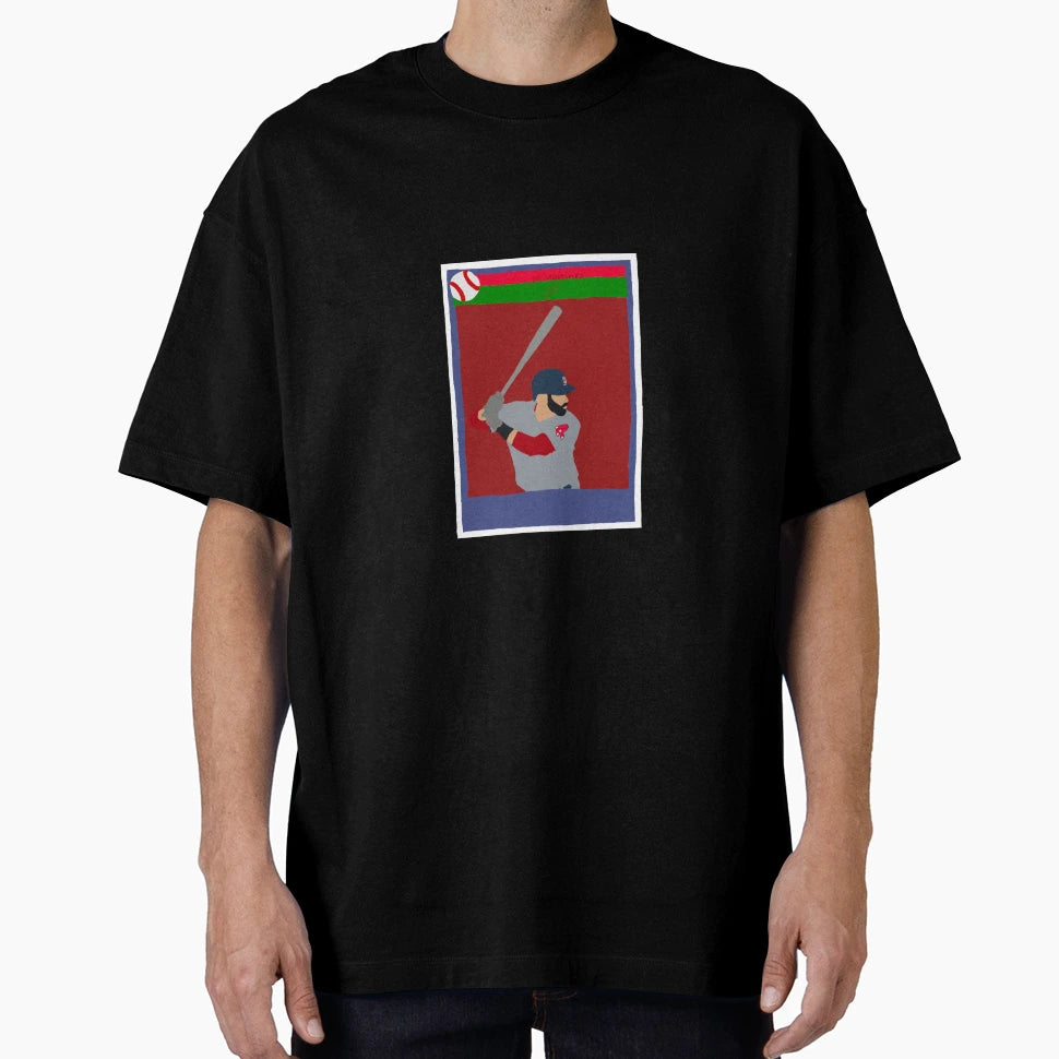 Jd Martinez Baseball Card T-Shirt - Unique Graphic Unisex - T-Shirt, Sweatshirt, Hoodie