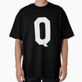 Q Letter Monogram Initial Spelling T-Shirt - Minimalist Print Men Women - T-Shirt, Sweatshirt, Hoodie