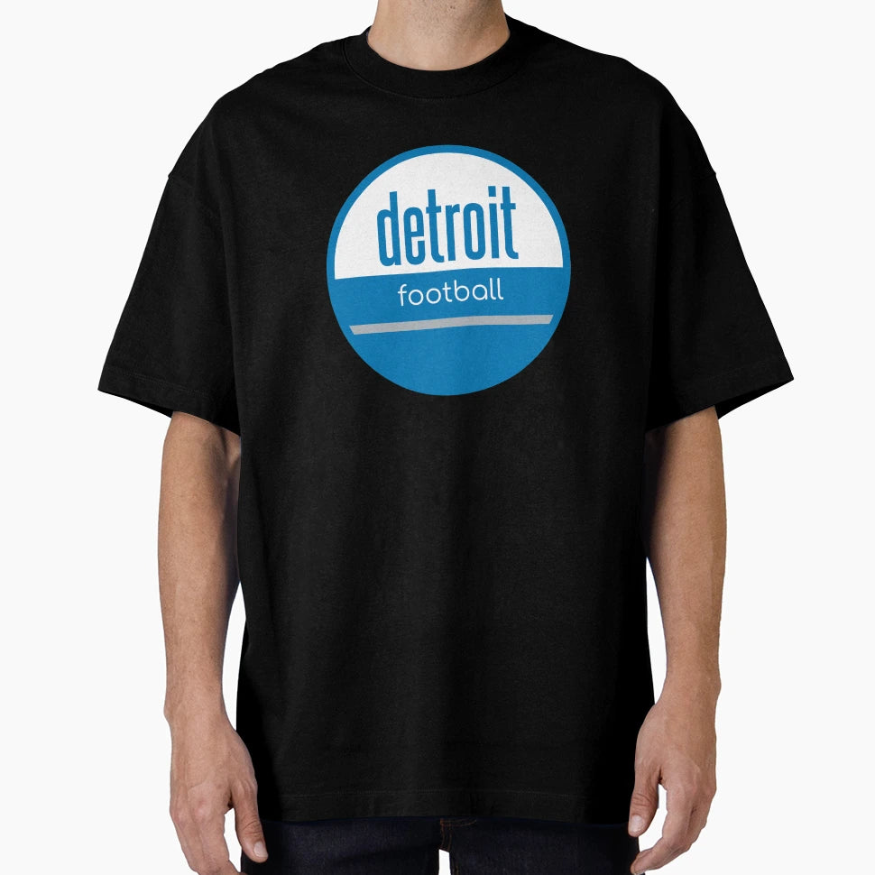 Detroit Football T-Shirt - Aesthetic Graphic Unisex - T-Shirt, Sweatshirt, Hoodie