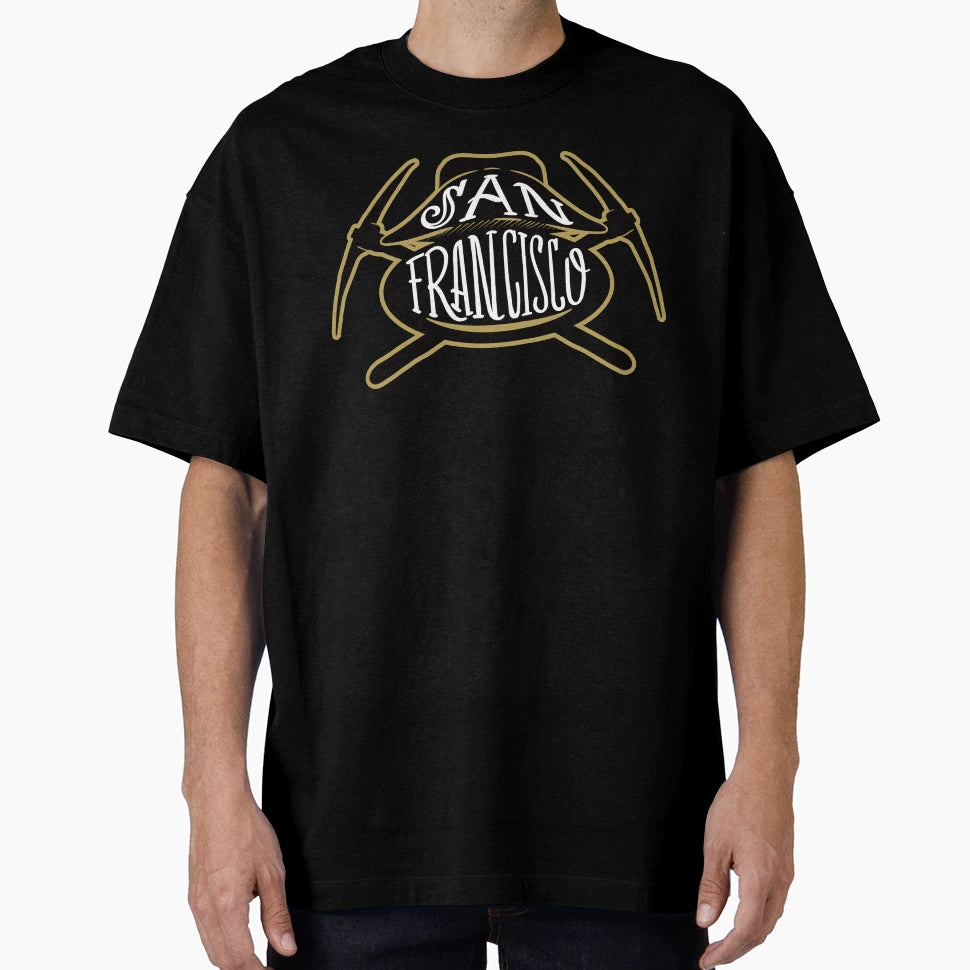 San Francisco Hand Drawn Type T-Shirt - Casual Everyday Wear Unisex - T-Shirt, Sweatshirt, Hoodie