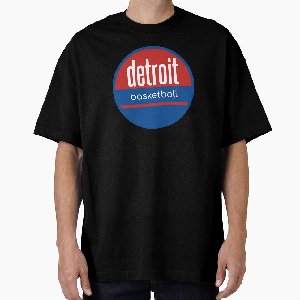 Detroit Basketball T-Shirt - Casual Everyday Wear Unisex - T-Shirt, Sweatshirt, Hoodie
