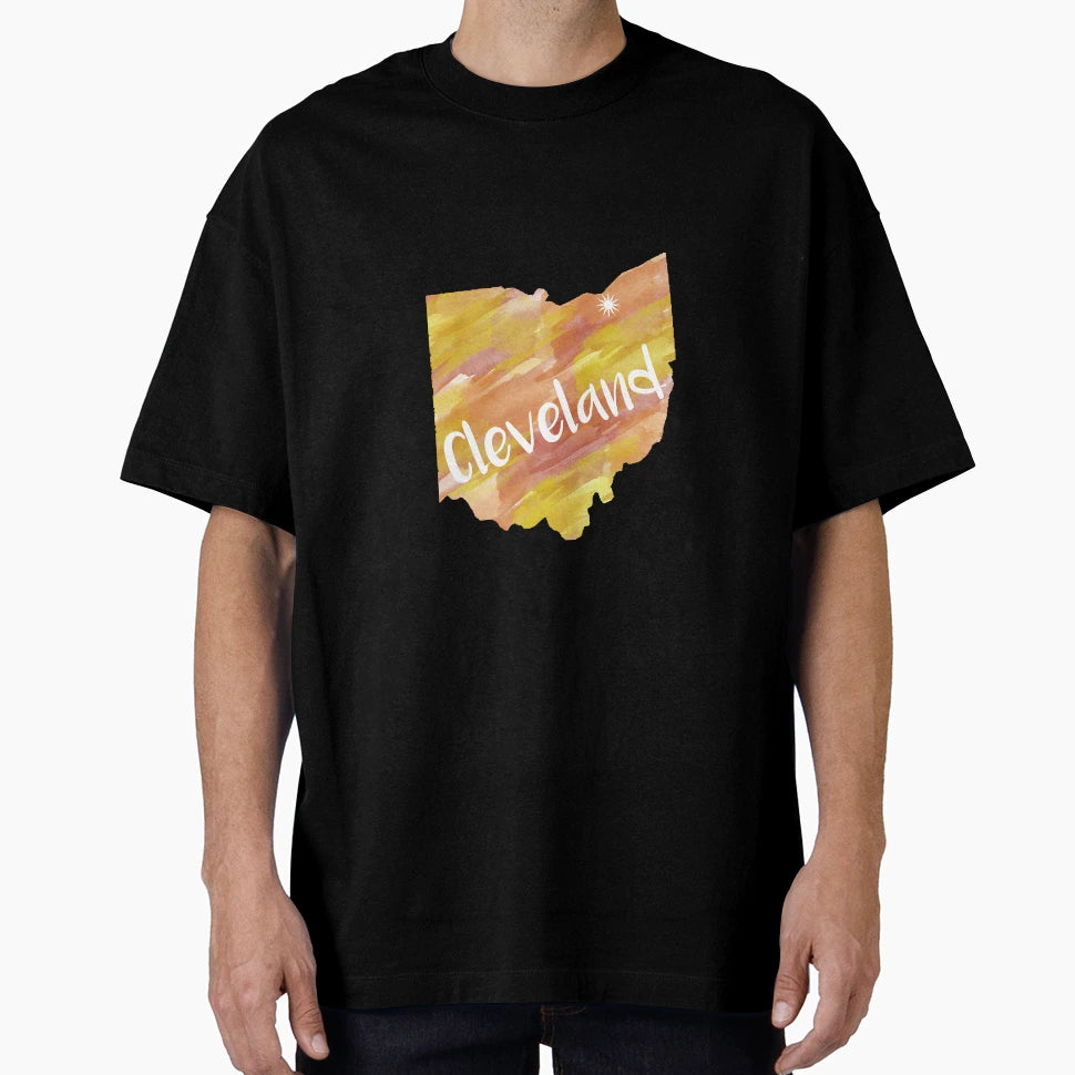 Cleveland Ohio T-Shirt - Fun Novelty Design Unisex - T-Shirt, Sweatshirt, Hoodie