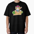 1 Baseball Cat T-Shirt - Streetwear Style for Adults - T-Shirt, Sweatshirt, Hoodie