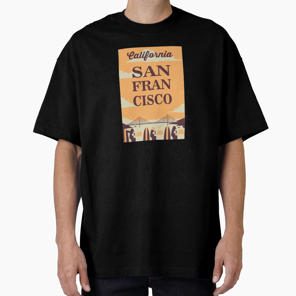 San Francisco T-Shirt - Unique Graphic Men Women - T-Shirt, Sweatshirt, Hoodie