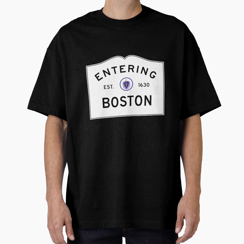 Boston T-Shirt - Custom Art Print Men Women - T-Shirt, Sweatshirt, Hoodie