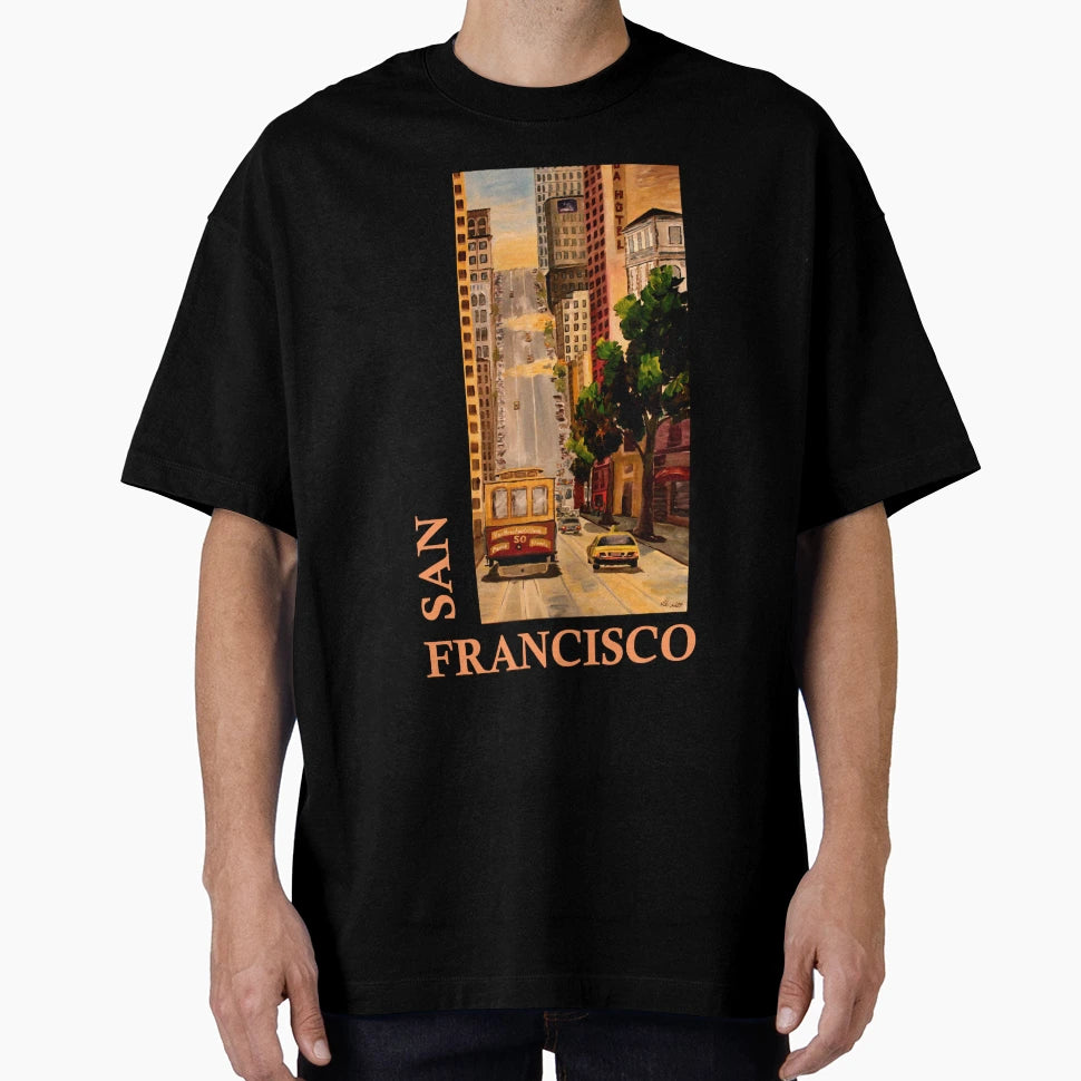 San Francisco California Classical T-Shirt - Novelty Apparel Men Women - T-Shirt, Sweatshirt, Hoodie