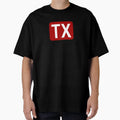 Tx Initials T-Shirt - Minimalist Print Unisex - T-Shirt, Sweatshirt, Hoodie