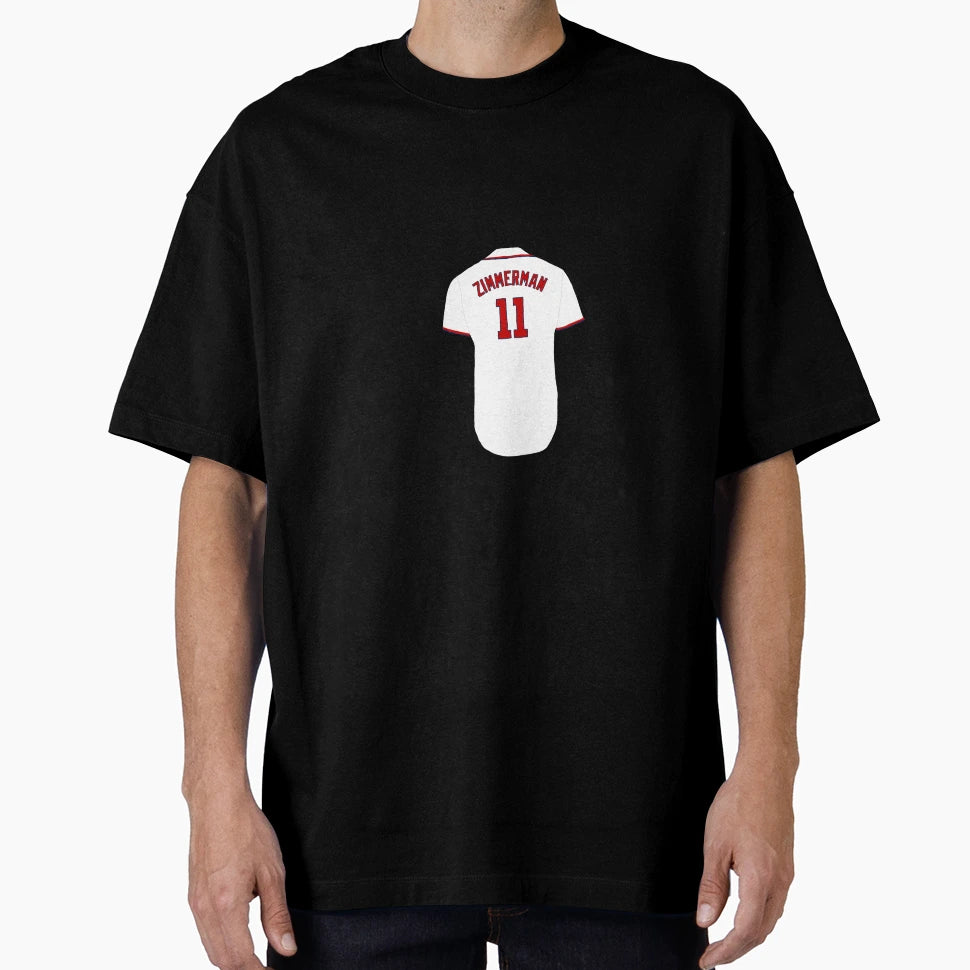 Ryan Zimmerman Jersey T-Shirt - Fun Novelty Design for Adults - T-Shirt, Sweatshirt, Hoodie