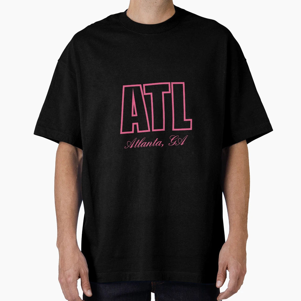 Atl Atlanta Georgia Ga Airport Code T-Shirt - Aesthetic Graphic Men Women - T-Shirt, Sweatshirt, Hoodie