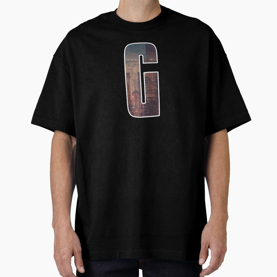 Letter G City Art T-Shirt - Casual Everyday Wear Unisex - T-Shirt, Sweatshirt, Hoodie