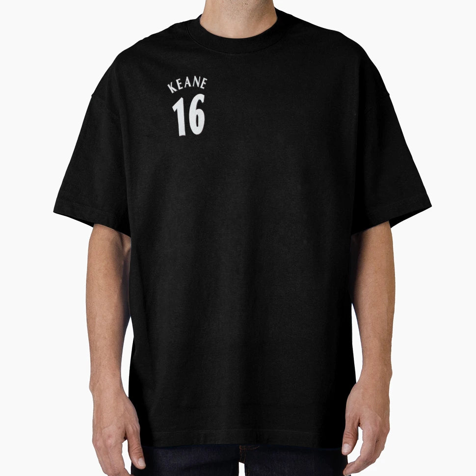 Roy Keane 16 Back T-Shirt - Aesthetic Graphic Men Women - T-Shirt, Sweatshirt, Hoodie