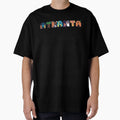 Atlanta Block Text Skyline Big Peach T-Shirt - Trendy Graphic Men Women - T-Shirt, Sweatshirt, Hoodie