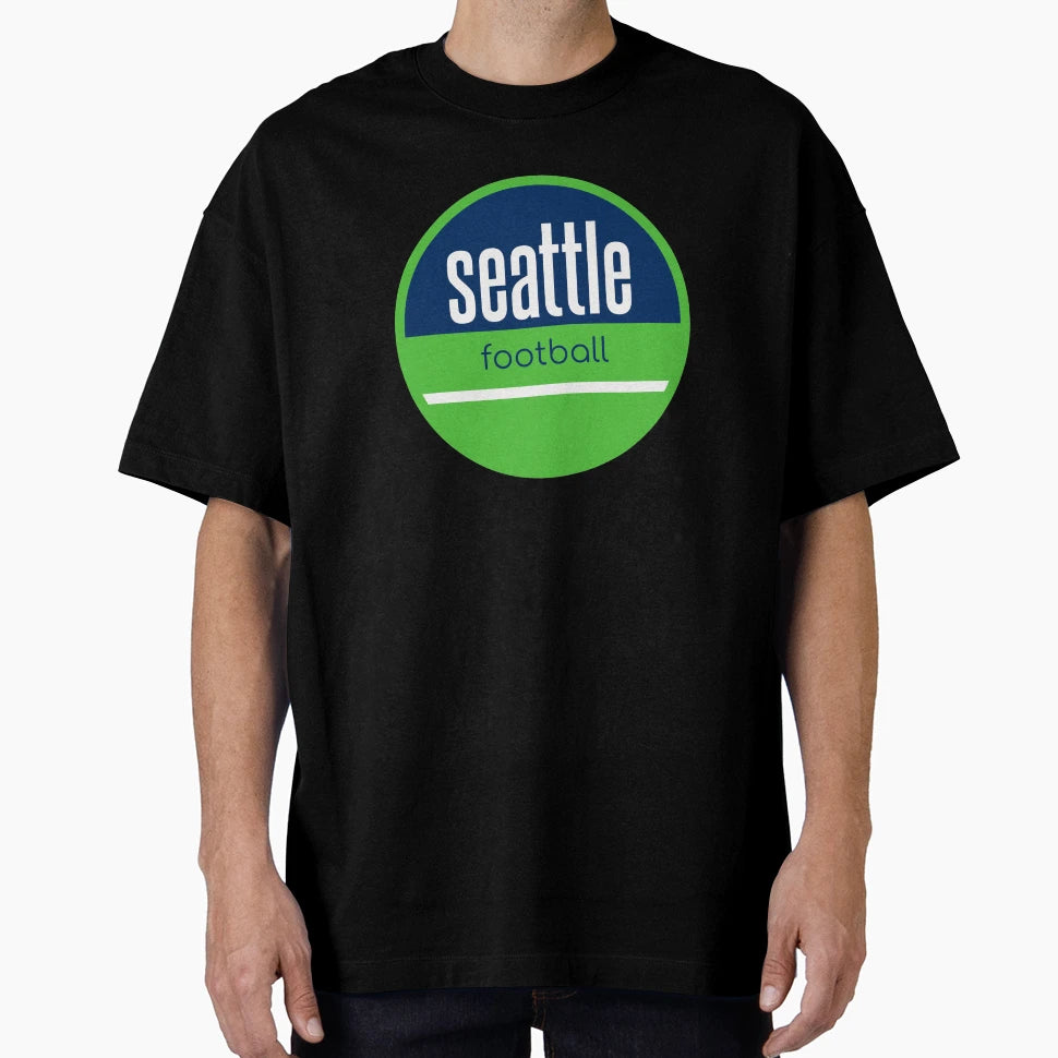 Seattle Football T-Shirt - Minimalist Print Men Women - T-Shirt, Sweatshirt, Hoodie