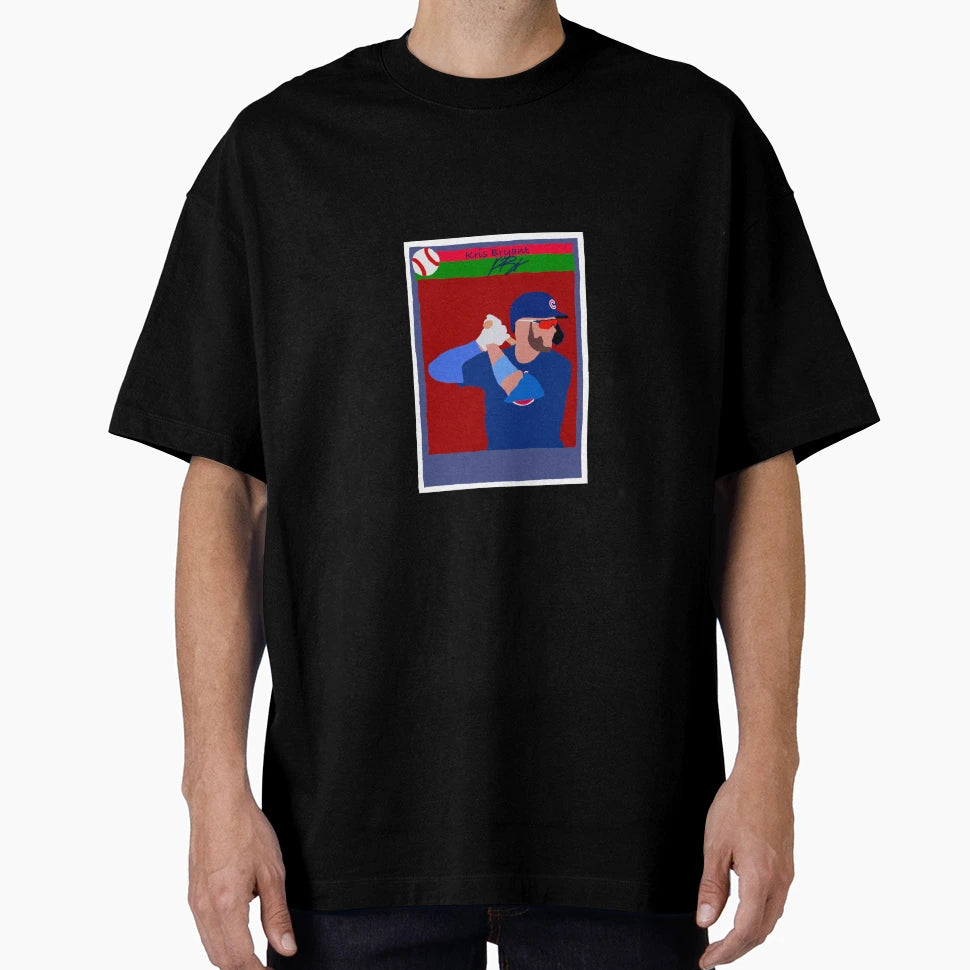 Kris Bryant Baseball Card T-Shirt - Casual Everyday Wear for Adults - T-Shirt, Sweatshirt, Hoodie
