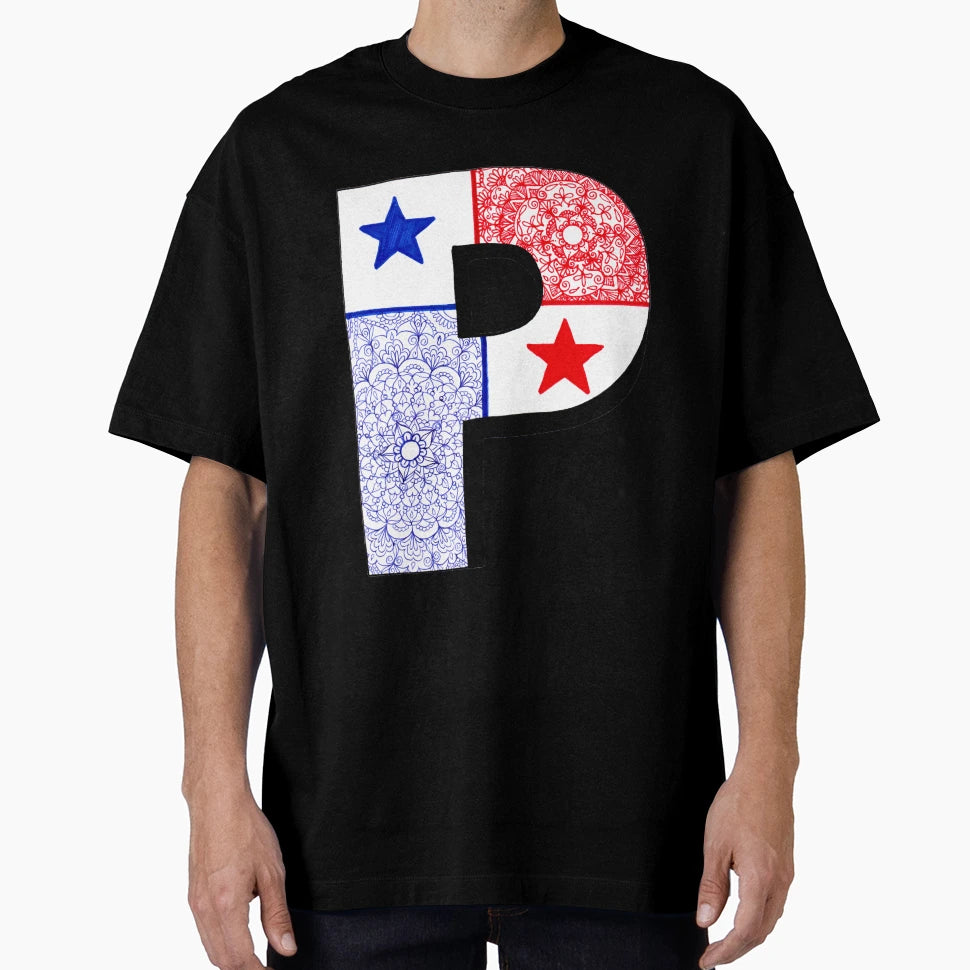 Panama Letter T-Shirt - Graphic Print Men Women - T-Shirt, Sweatshirt, Hoodie