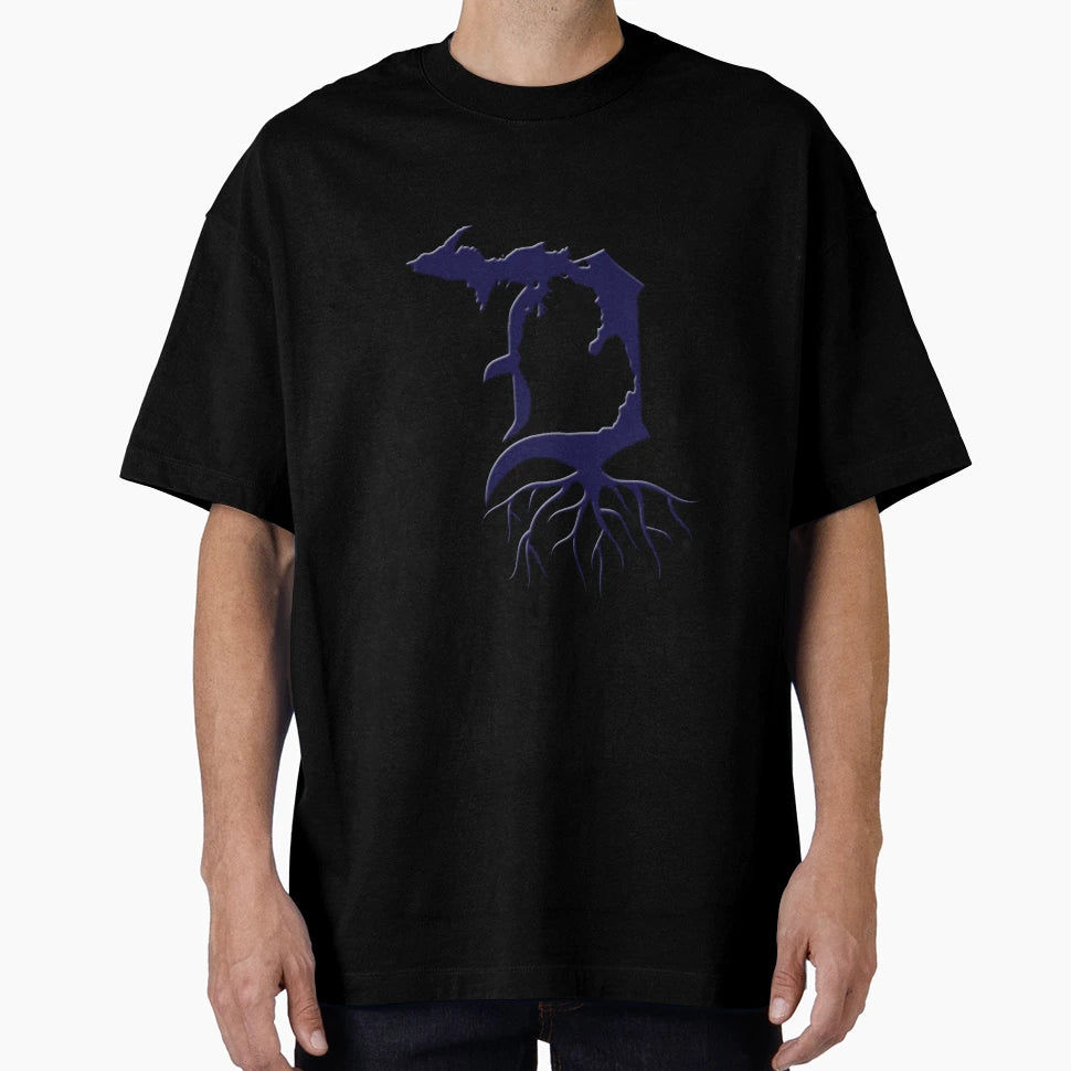 Michigan Detroit Roots T-Shirt - Unique Graphic Unisex - T-Shirt, Sweatshirt, Hoodie