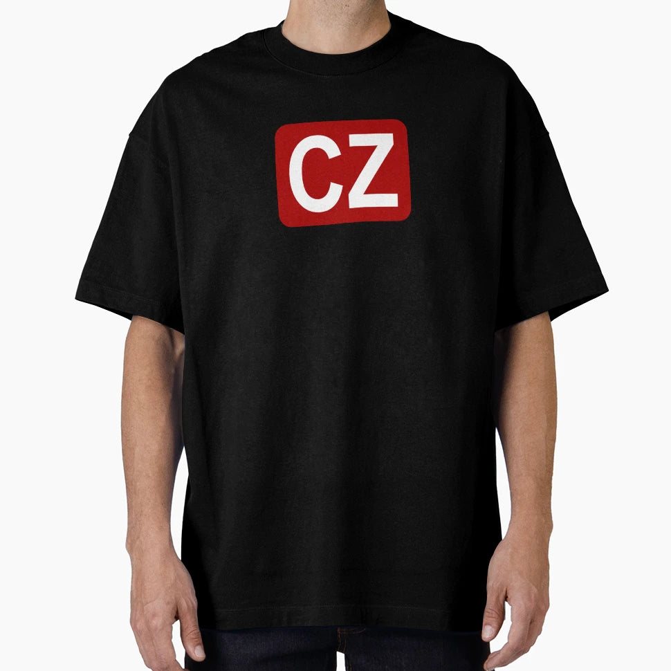Cz Initials T-Shirt - Minimalist Print for Adults - T-Shirt, Sweatshirt, Hoodie