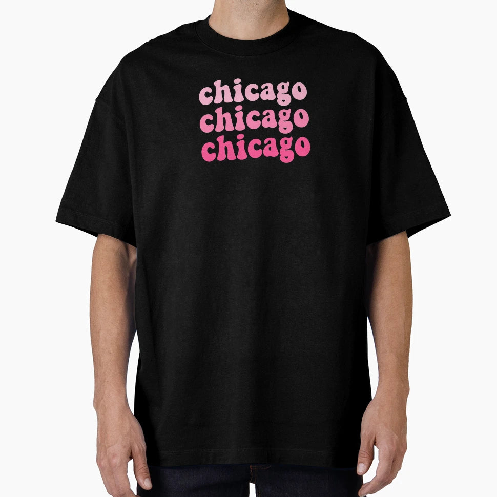 Chicago T-Shirt - Minimalist Print for Adults - T-Shirt, Sweatshirt, Hoodie