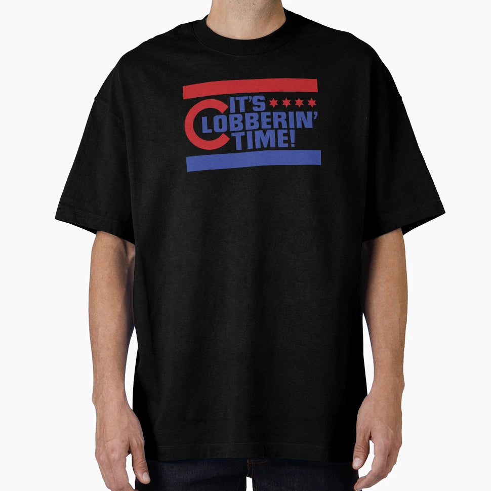 Its Clobberin Time T-Shirt - Fun Novelty Design for Adults - T-Shirt, Sweatshirt, Hoodie