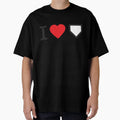 I Heart Baseball T-Shirt - Streetwear Style for Adults - T-Shirt, Sweatshirt, Hoodie