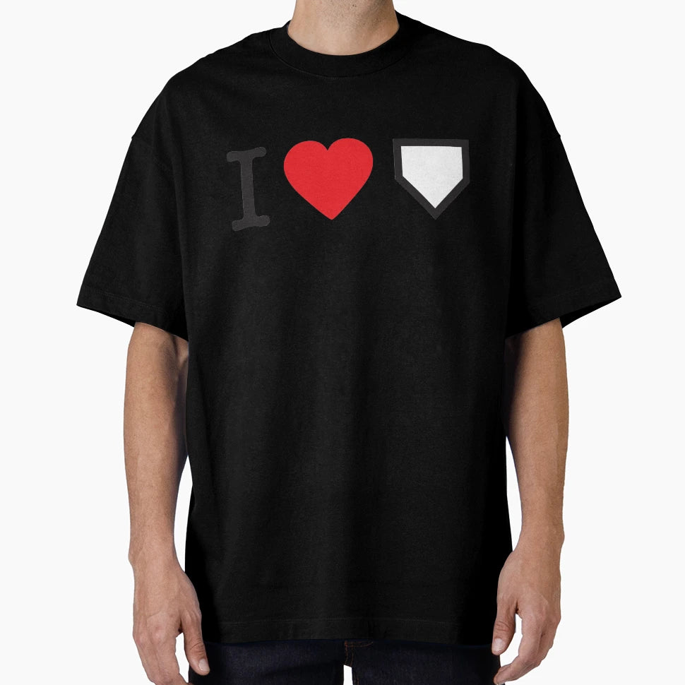 I Heart Baseball T-Shirt - Streetwear Style for Adults - T-Shirt, Sweatshirt, Hoodie