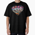 Happy New Year Cities World Houston T-Shirt - Minimalist Print Men Women - T-Shirt, Sweatshirt, Hoodie