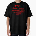 Jesus Not Sports Fan T-Shirt - Minimalist Print Men Women - T-Shirt, Sweatshirt, Hoodie
