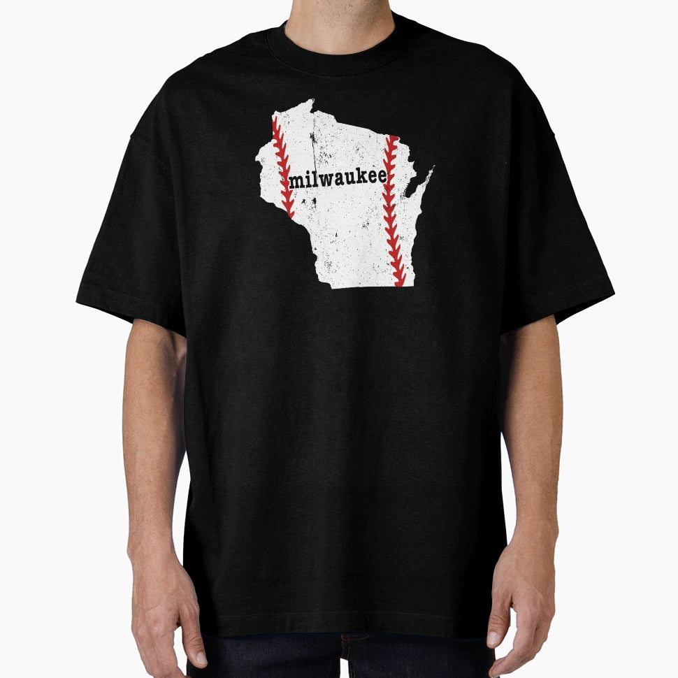 Milwaukee Softball Baseball T-Shirt - Novelty Apparel for Adults - T-Shirt, Sweatshirt, Hoodie