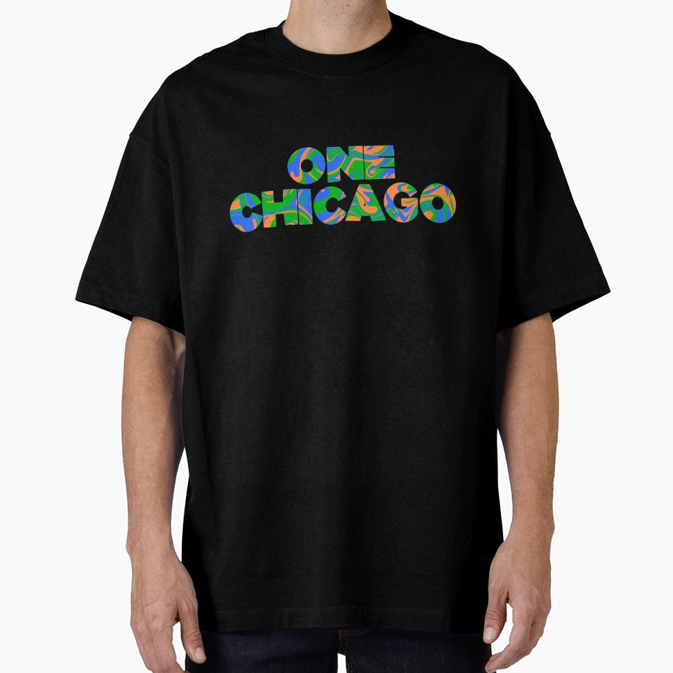 One Chicago T-Shirt - Custom Art Print Men Women - T-Shirt, Sweatshirt, Hoodie