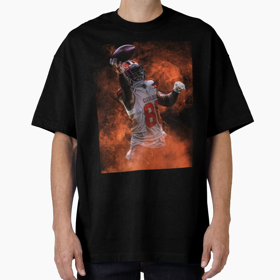 Jarvis Landry Cleveland Sports Art T-Shirt - Minimalist Print Unisex - T-Shirt, Sweatshirt, Hoodie