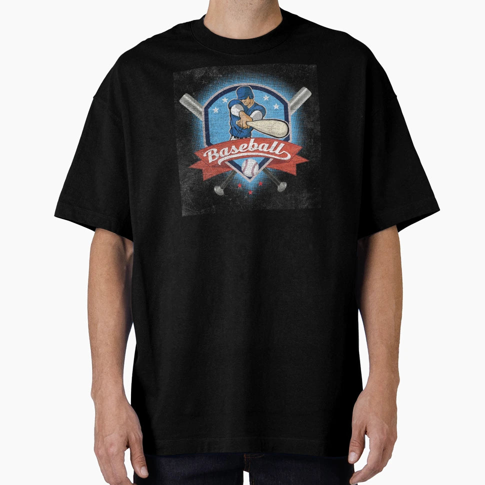 Distressed Baseball T-Shirt - Graphic Print Unisex - T-Shirt, Sweatshirt, Hoodie