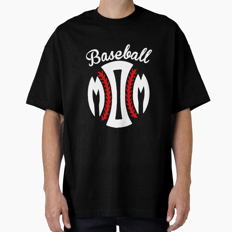 Baseball Mom T-Shirt - Minimalist Print Men Women - T-Shirt, Sweatshirt, Hoodie