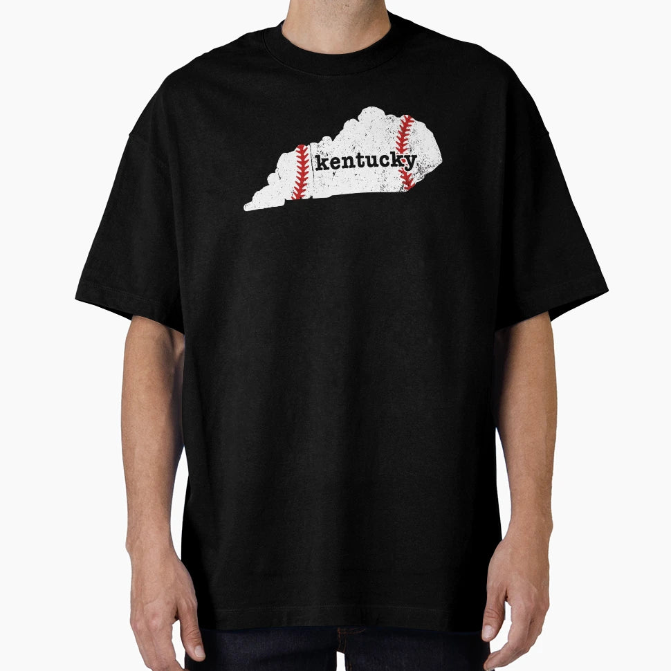 Kentucky Baseball Softball T Ball T-Shirt - Casual Everyday Wear Men Women - T-Shirt, Sweatshirt, Hoodie