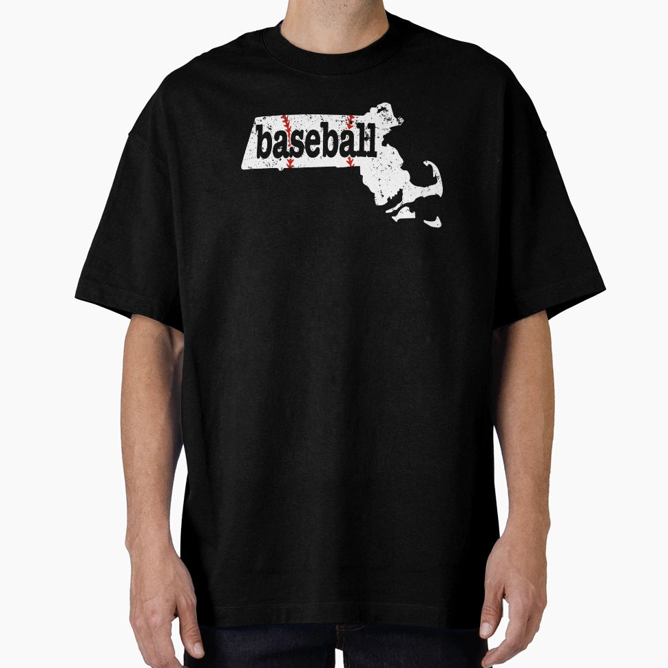 Massachusetts Baseball Fans Gift T-Shirt - Casual Everyday Wear for Adults - T-Shirt, Sweatshirt, Hoodie