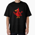 Funny Red Cardinal Bird Original T-Shirt - Casual Everyday Wear Men Women - T-Shirt, Sweatshirt, Hoodie