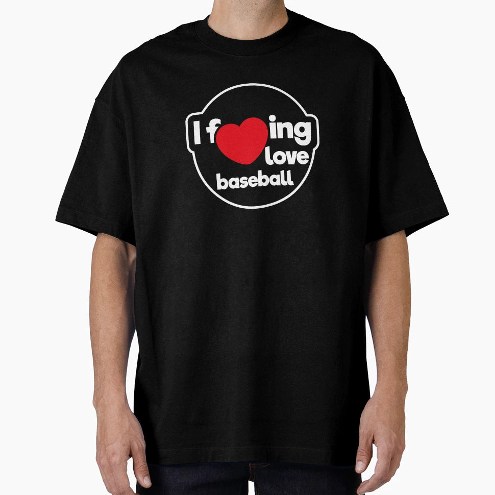 I Love Baseball T-Shirt - Custom Art Print Men Women - T-Shirt, Sweatshirt, Hoodie