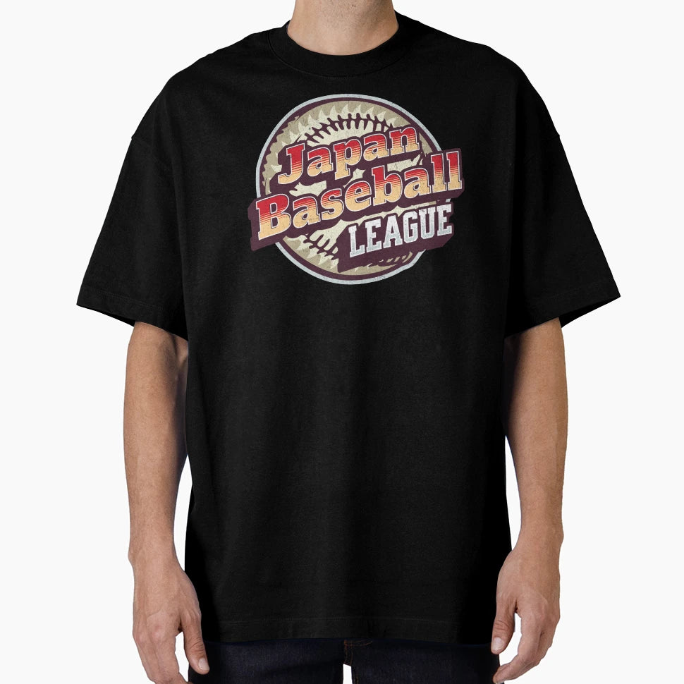 Japanese Baseball League T-Shirt - Aesthetic Graphic Unisex - T-Shirt, Sweatshirt, Hoodie