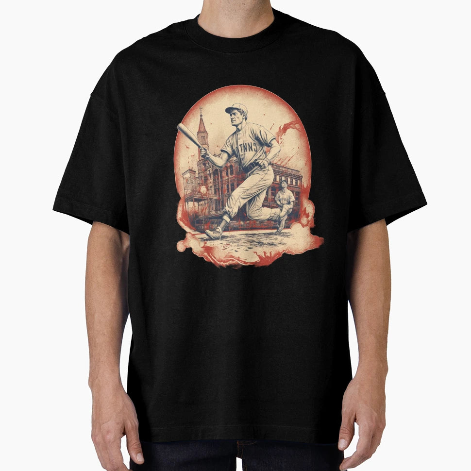 Baseball T-Shirt - Aesthetic Graphic for Adults - T-Shirt, Sweatshirt, Hoodie