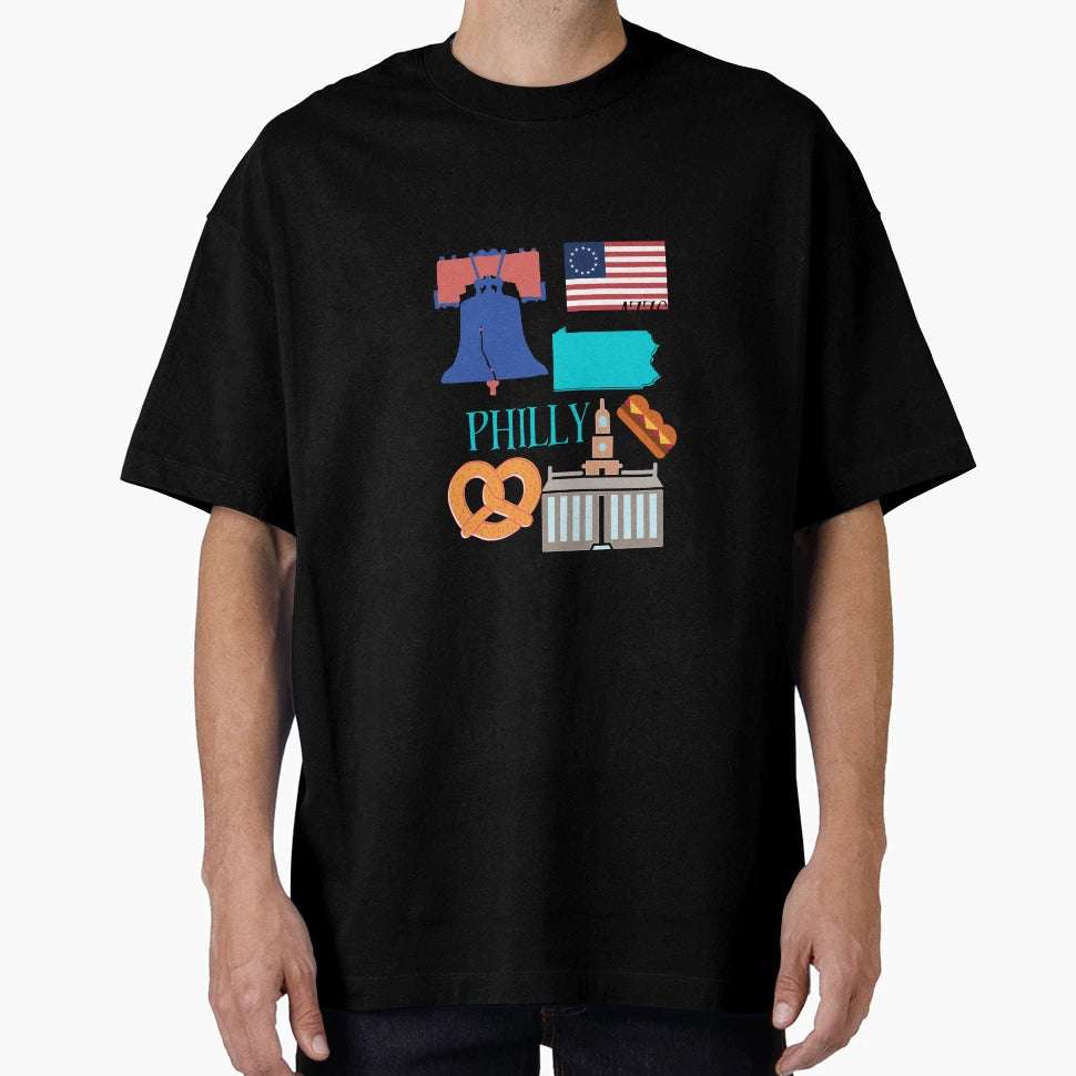 Philadelphia T-Shirt - Novelty Apparel Men Women - T-Shirt, Sweatshirt, Hoodie
