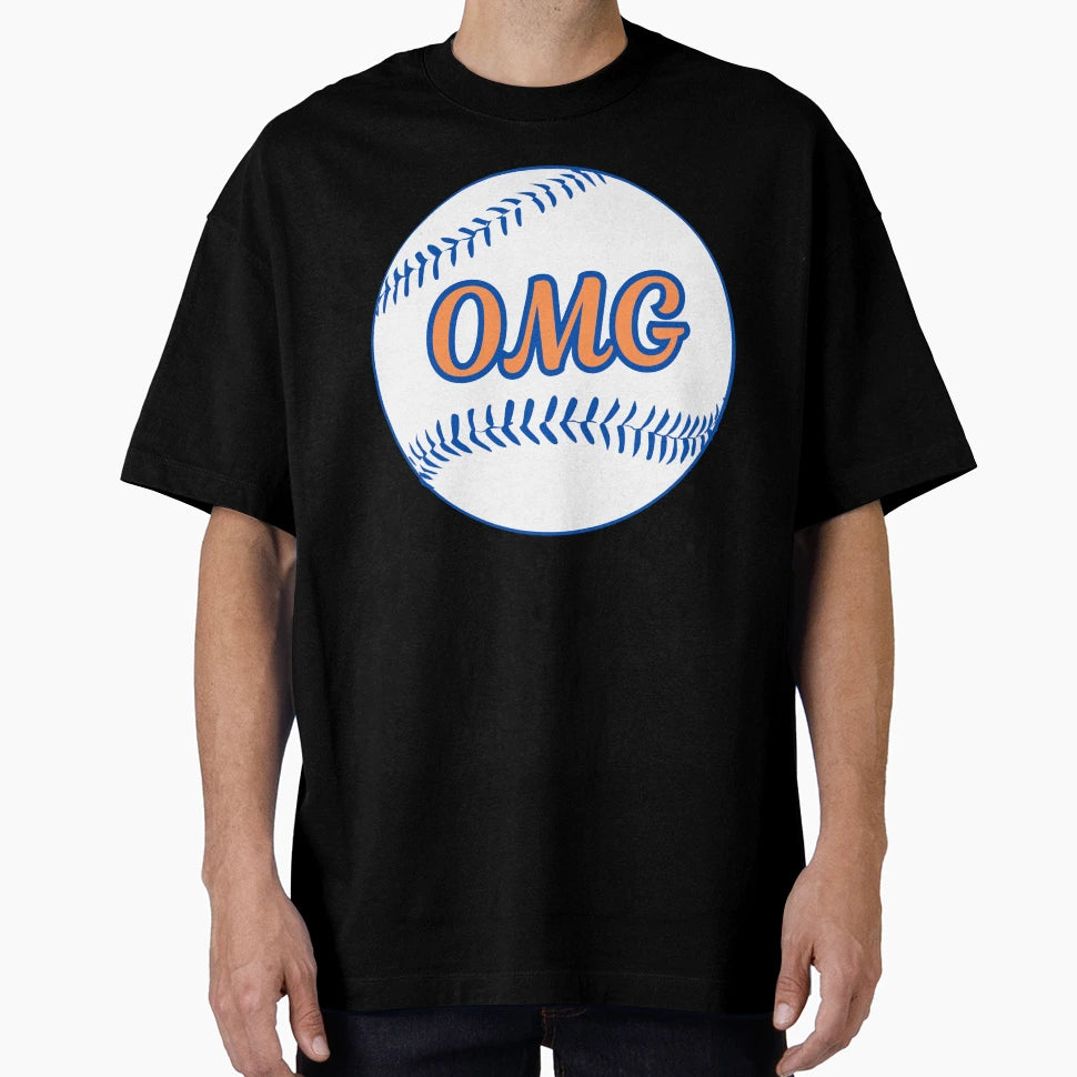 Omg Ball Blue T-Shirt - Novelty Apparel for Adults - T-Shirt, Sweatshirt, Hoodie