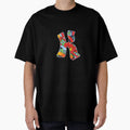 Letter K Color T-Shirt - Aesthetic Graphic Unisex - T-Shirt, Sweatshirt, Hoodie