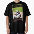Lets Play Baseball No Maceball Funny Sports T-Shirt - Trendy Graphic Unisex - T-Shirt, Sweatshirt, Hoodie