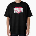 Houston Rockets Heart T-Shirt - Graphic Print for Adults - T-Shirt, Sweatshirt, Hoodie