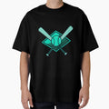 Crossed Baseball Bats T-Shirt - Graphic Print Unisex - T-Shirt, Sweatshirt, Hoodie