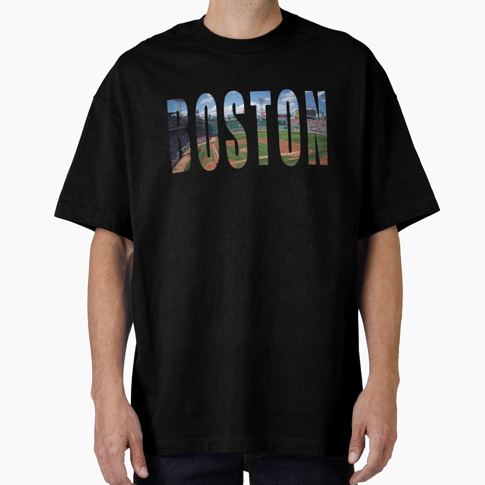 Boston Massachusetts Fenway Park T-Shirt - Fun Novelty Design Men Women - T-Shirt, Sweatshirt, Hoodie