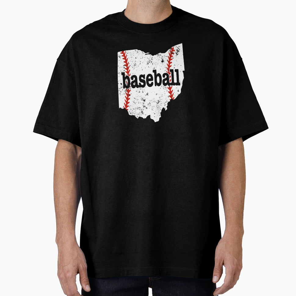 Ohio Baseball Fan T-Shirt - Streetwear Style Men Women - T-Shirt, Sweatshirt, Hoodie